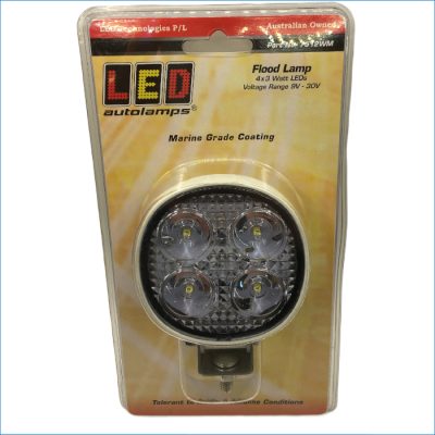 LED-7512WM-ROUND WORK/REVERSE LAMP