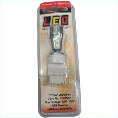 LED-T20WM-T20 WHITE REVERSE WEDGE BULB,