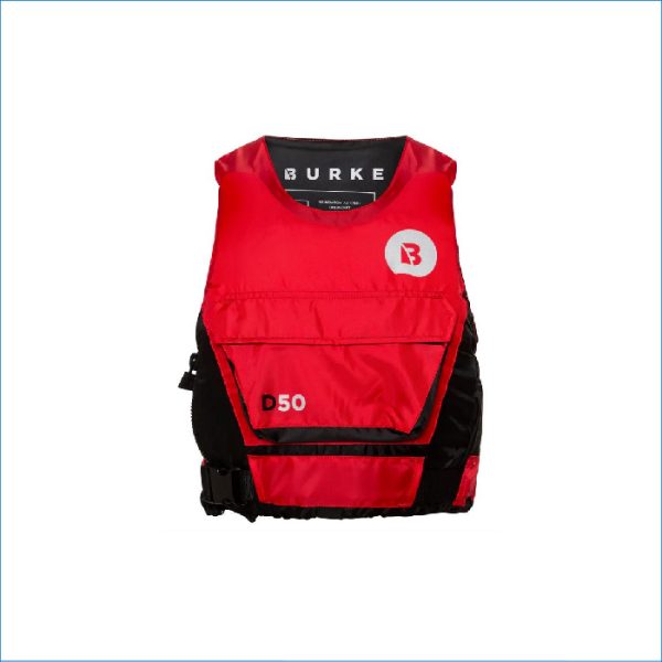 BURKE PFD LEVEL 50 D50 RED L