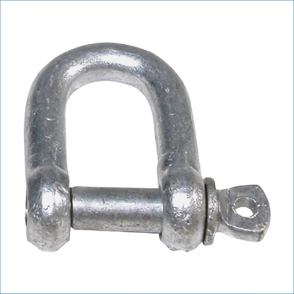 BLA-BLA GALVANISED D SHACKLE 6MM