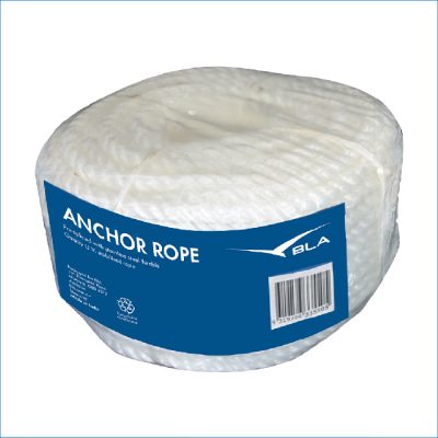 BLA-SILVER ROPE ANCHOR COIL12MM X 50M