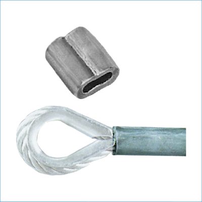 BLA-BLA NICKEL PLATED COPPER SWAGE 6.4MM