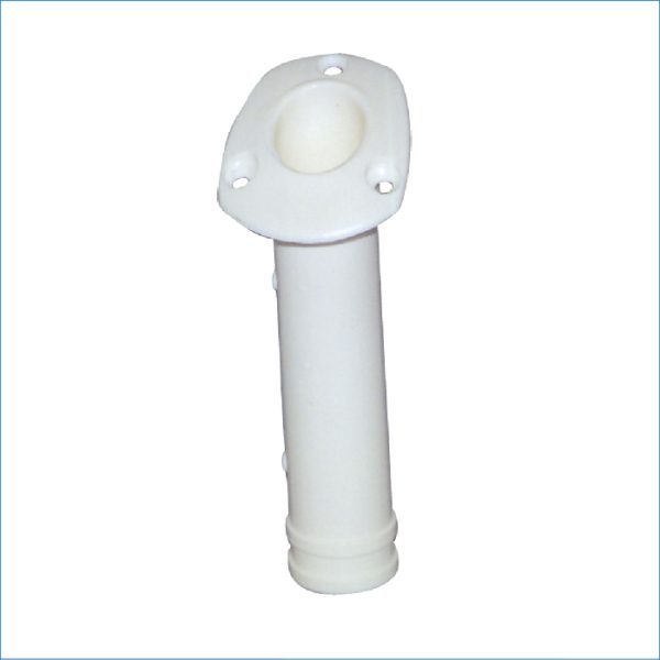 BLA-BLA FLUSH MOUNT ROD HOLDER WHITE