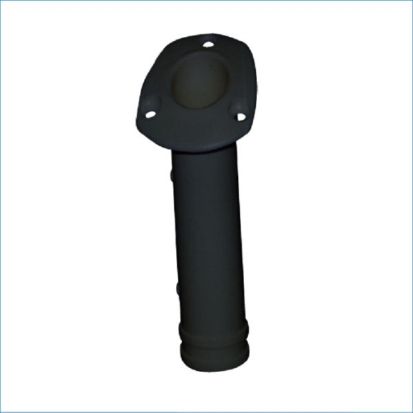 BLA-BLA FLUSH MOUNT ROD HOLDER BLACK