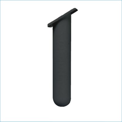 BLA-EMRO SLIMLINE ROD HOLDER BLACK ANGLE