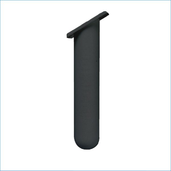 BLA-EMRO SLIMLINE ROD HOLDER BLACK ANGLE