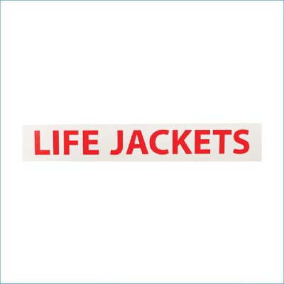 BLA-BLA SELF ADHESIVE LIFE JACKET BOAT S