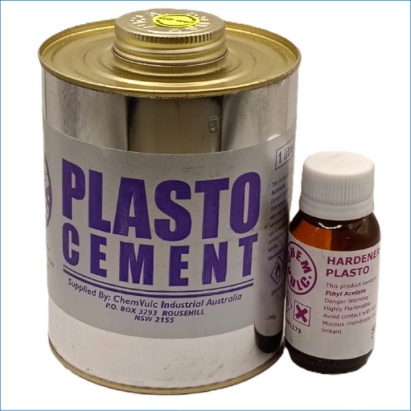 PLASTO CEMENT PVC BOAT REPAIR KIT 1KG