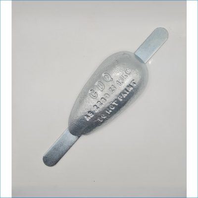 ANODE - TEARDROP WITH STRAP 1.7KG