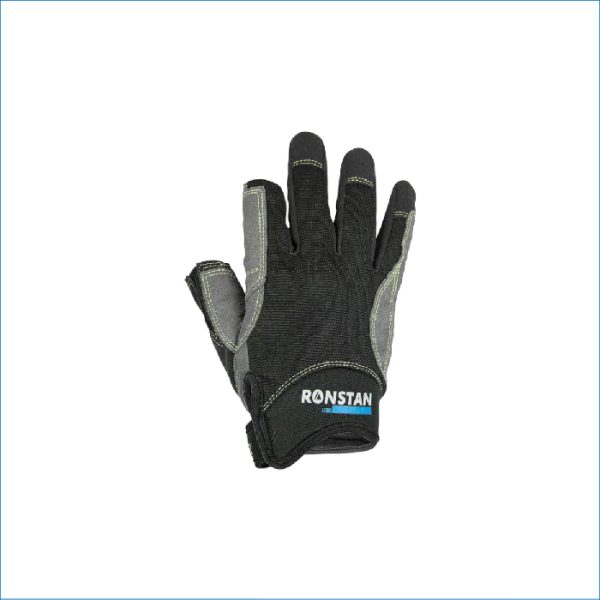 CL710M-Race Glove 3 FingerBlackM