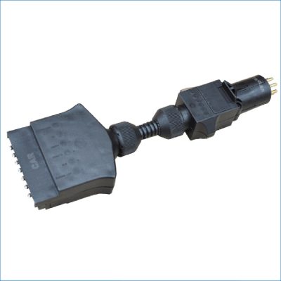 ADAPTOR FLAT 7 MALE TO SMALL ROUND 7 FEM