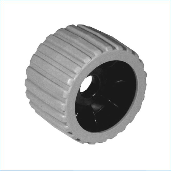 WOBBLE ROLLER GREY 3" PLASTIC