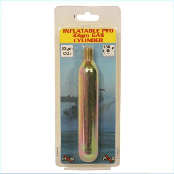 EJ-33gm GAS CYLINDER 1/2"UNF THREAD