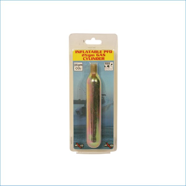 EJ-25GM GAS CYLINDER 3/8"UNF THREAD