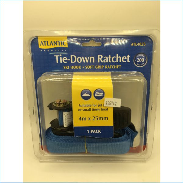 EJ-TIE DOWN 25mmX4m RATCHET