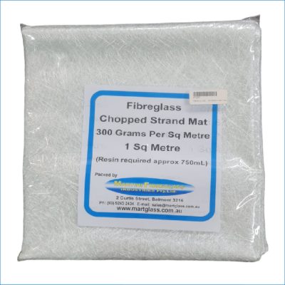 FIBRE GLASS - CHOPPED MAT 225GM 1MT