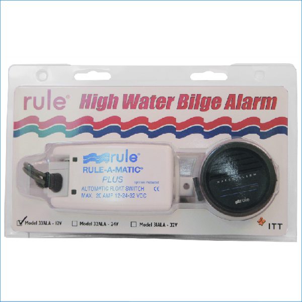 RWB-Rule 12v Bilge Pump Alarm Kit