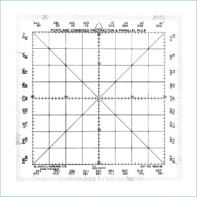 RWB-Nav Square Protracter