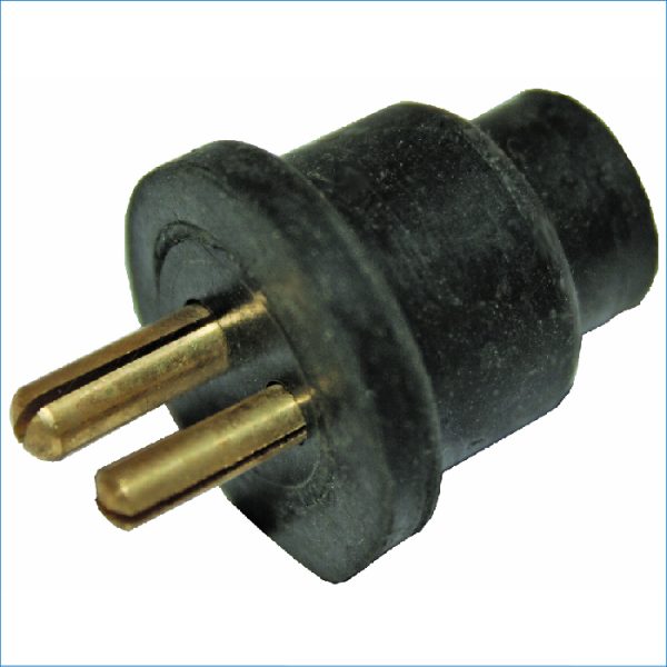 RWB-Elec 2 Pin Plug Only Rubb