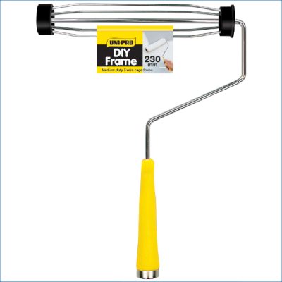 UNI-PRO PAINT ROLLER HANDLE-YELLOW 230MM